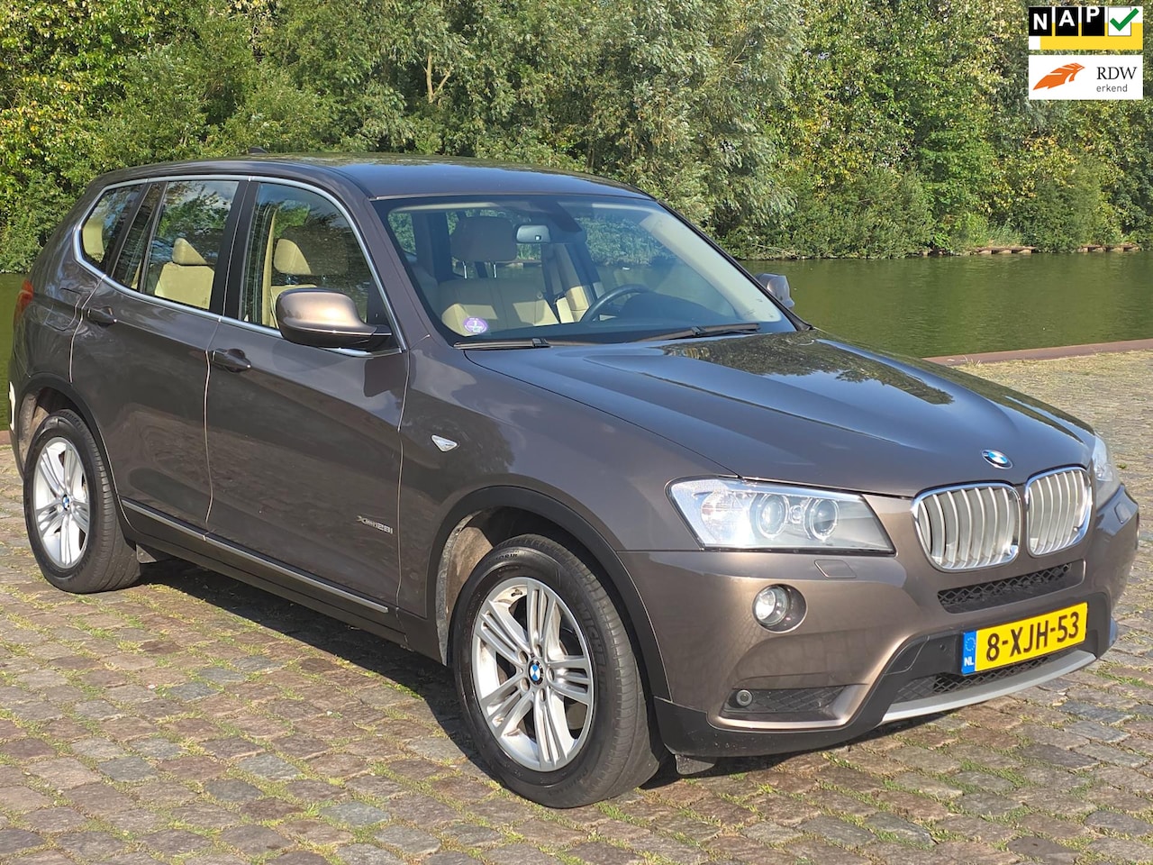 BMW X3 - XDrive28i High Executive 1e eigenaar volledig dealer onderhouden leerbekeleding stoelverwa - AutoWereld.nl