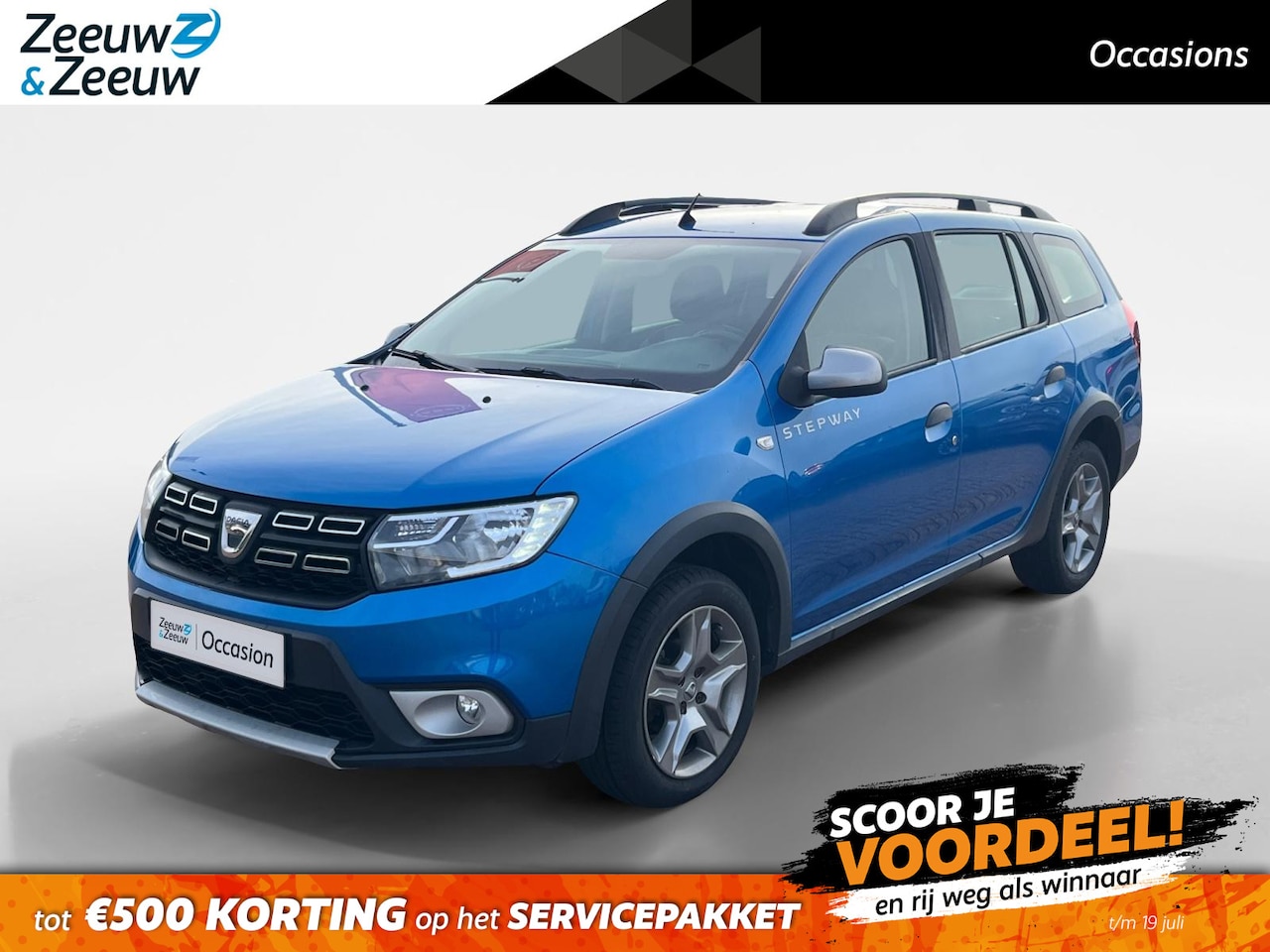 Dacia Logan MCV - 0.9 TCe Tech Road *Navi+Camera*Parkeersensoren*Airco*Carplay*Cruise Control*ETC - AutoWereld.nl
