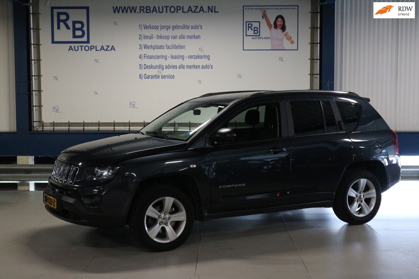 Jeep Compass - 2.0 Sport / 71dkm / APK 2027 / TOP DEAL ! ! ! - AutoWereld.nl