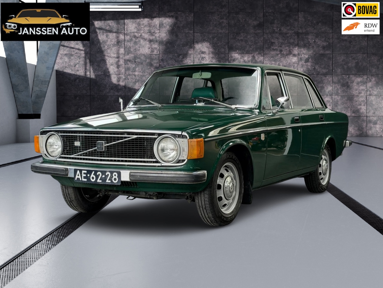Volvo 144 - De Luxe | LPG | Grand Luxe | Hele mooie staat | instappen en rijden | Oldtimer Belastingvr - AutoWereld.nl