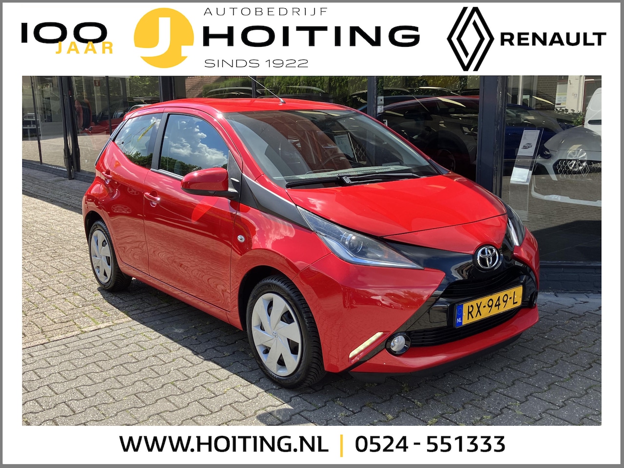 Toyota Aygo - 1.0 VVT-i x-play * CAMERA / CRUISE CONTROLE * - AutoWereld.nl