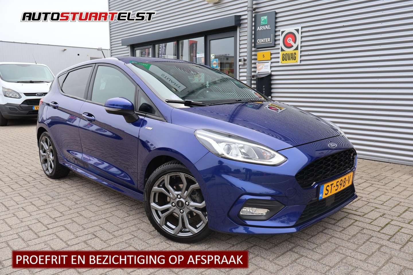Ford Fiesta - 1.0 EcoBoost ST-Line 3e Eigenaar | Volledig Onderh | NAP | Navi | Carplay | Cruise | LED | - AutoWereld.nl