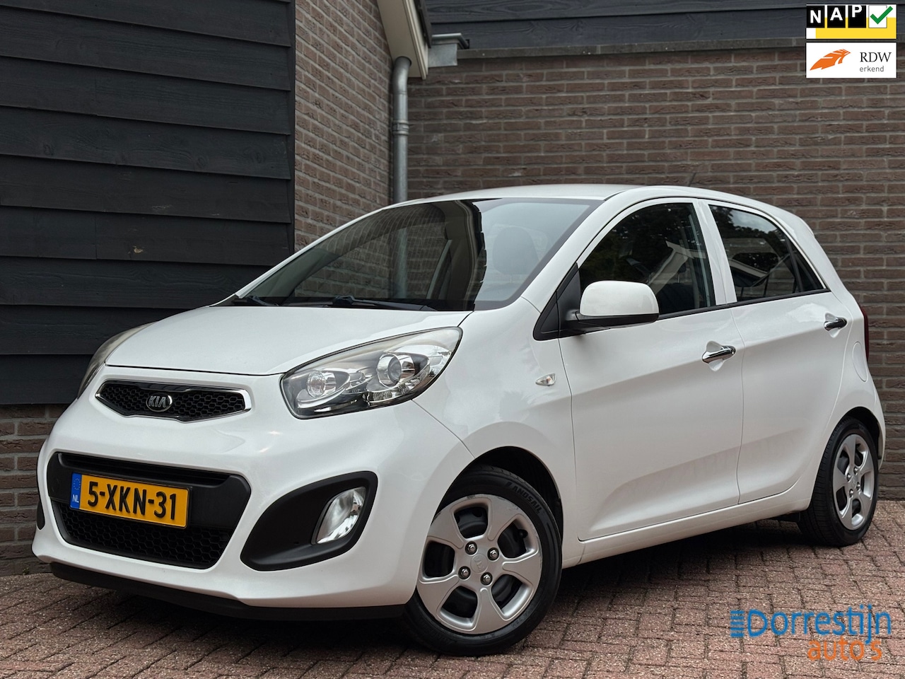 Kia Picanto - 1.0 CVVT BusinessLine | Airco | Led | Navigatie | Eerste eigenaar - AutoWereld.nl