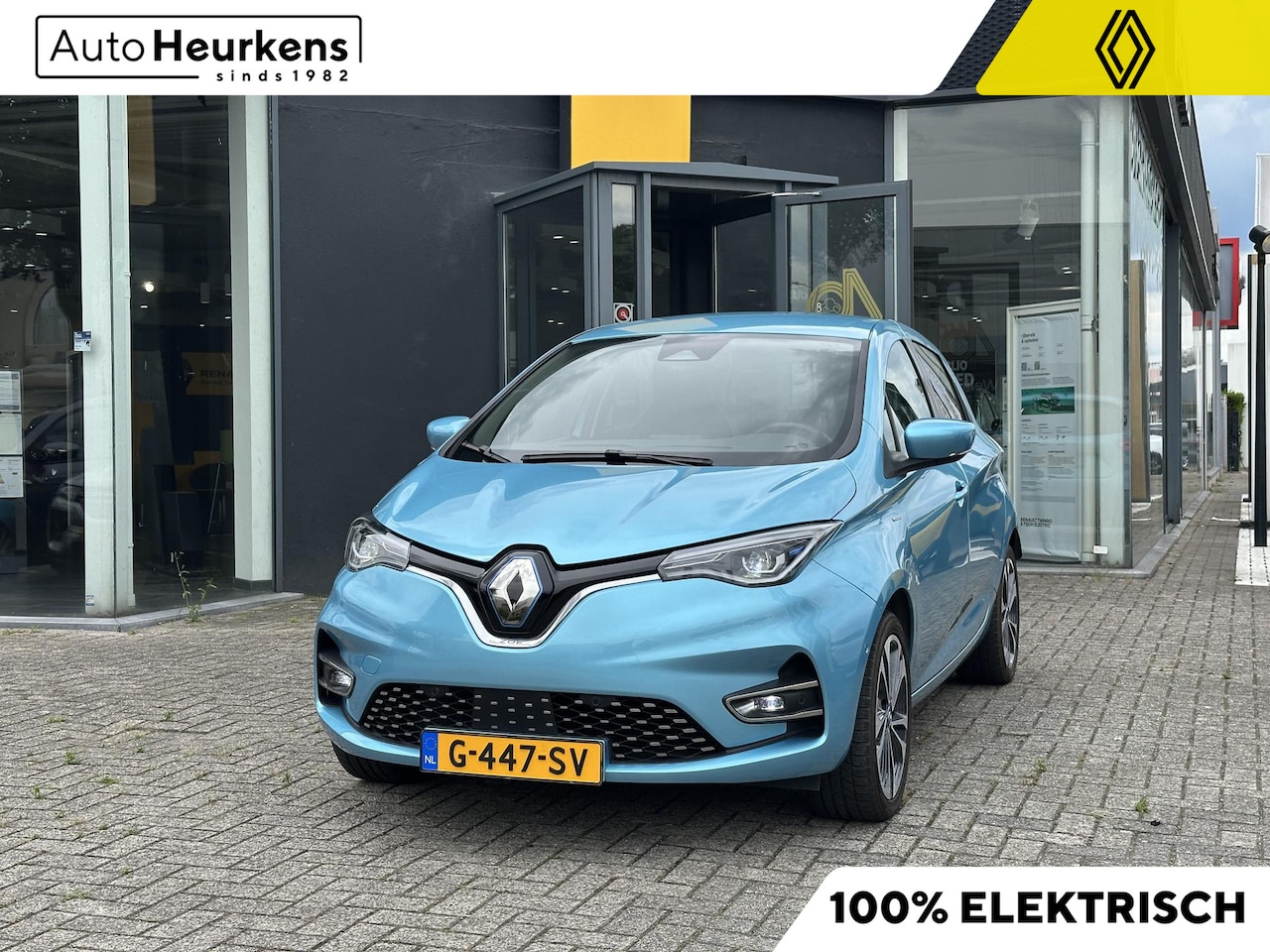 Renault Zoe - R135 Edition One 52 kWh (ex Accu) l Origineel NL l SNELLADER l Lederen bekleding l Huuracc - AutoWereld.nl
