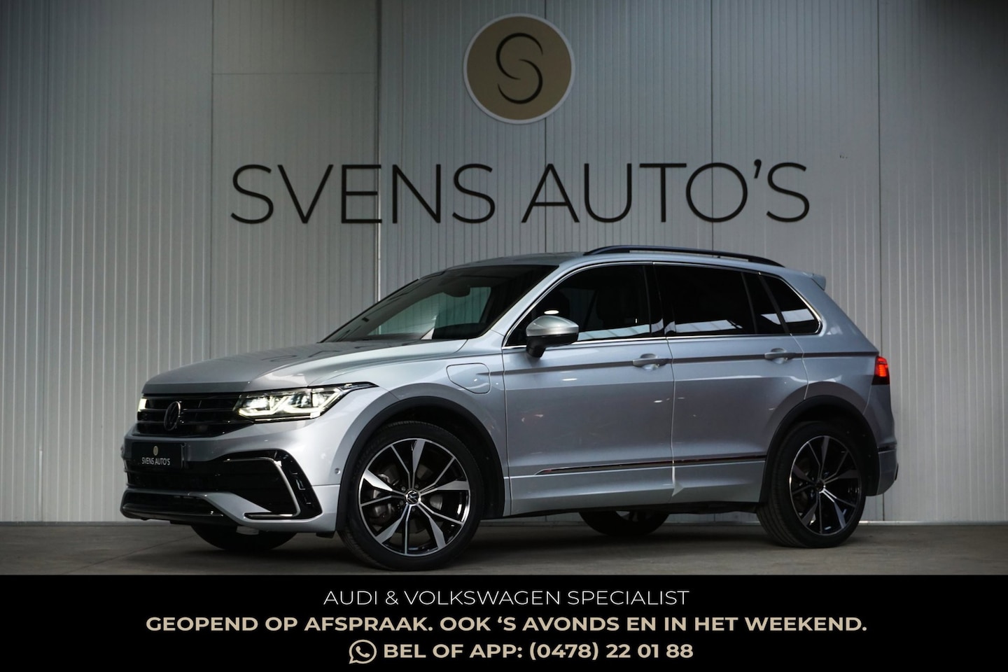 Volkswagen Tiguan - 1.4 TSI eHybrid R-Line Trekhaak|Keyless|HUD|Matrix|20" - AutoWereld.nl