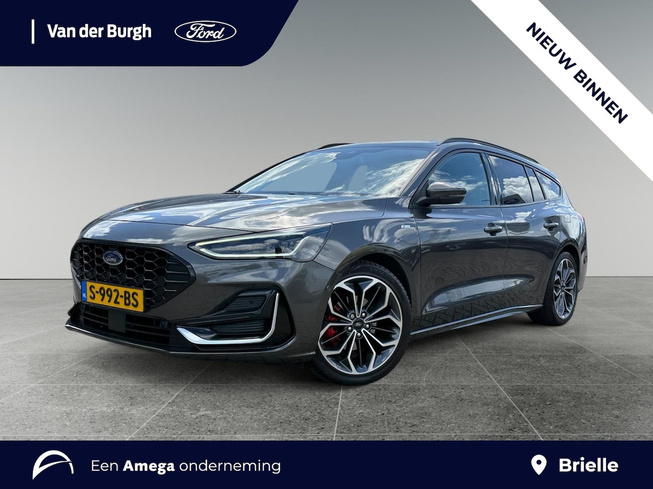 Ford Focus Wagon - 1.0 EcoBoost Hybrid ST Line Vignale 155PK Trekhaak - Panoramadak - WinterPack - Navigatie - AutoWereld.nl