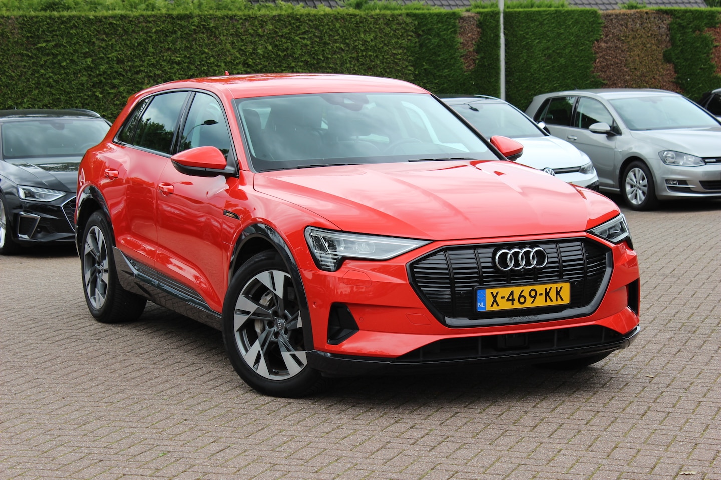 Audi e-tron - e-tron 55 quattro advanced Pro Line Plus 95 kWh / SoH 90,4% / 360Camera / Head-up / Leder - AutoWereld.nl