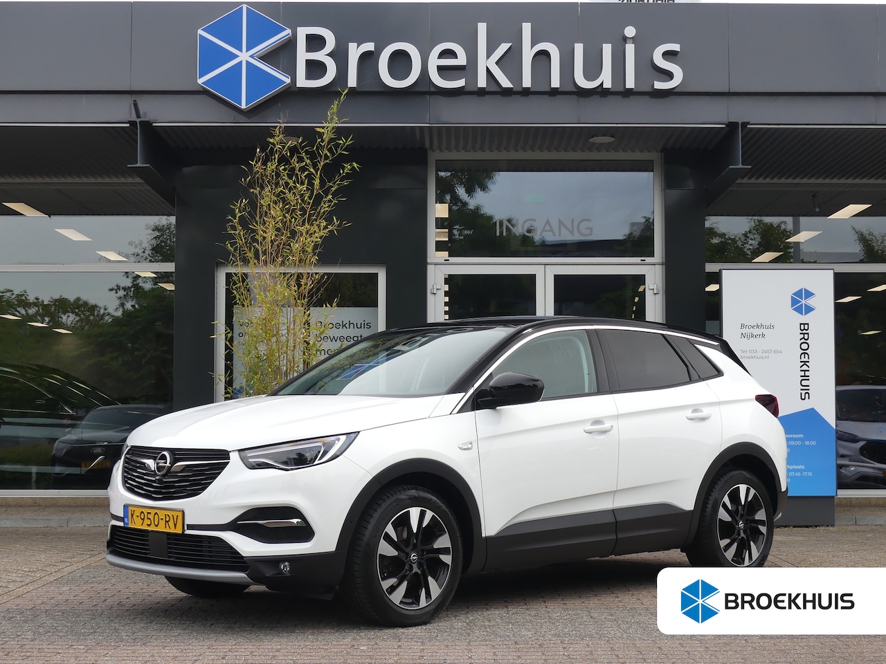 Opel Grandland X - 1.2 Turbo Business Elegance | CAMERA | 360 CAMERA | DODEHOEKDETECTIE | PARKEERSENSOREN V+A - AutoWereld.nl