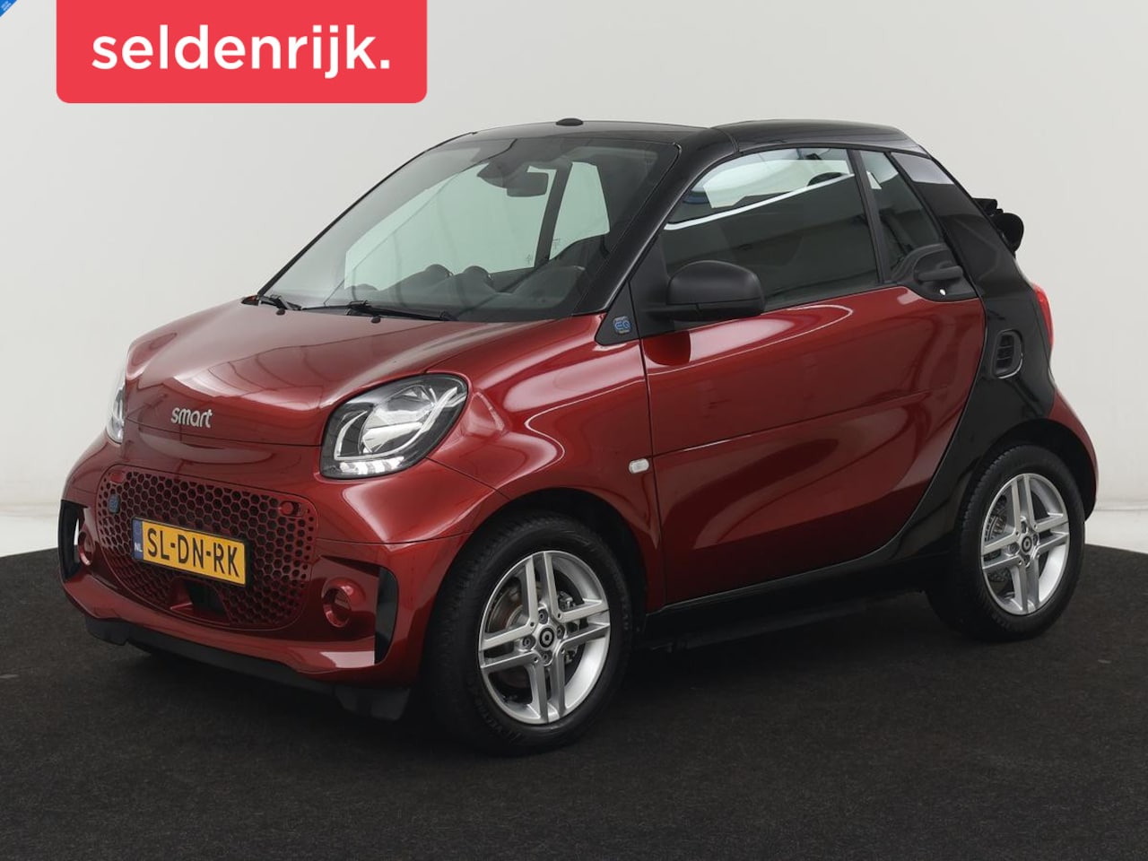 Smart Fortwo cabrio - EQ Comfort 18 kWh | SOH 92,2% | Carplay | Cruise control | Climate control | Elektrisch vo - AutoWereld.nl