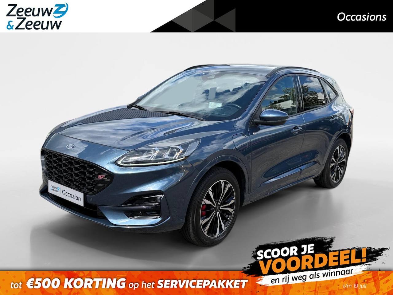 Ford Kuga - 2.5 PHEV ST-Line X | Dealer onderhouden | 1500 kg trekgewicht | Automaat | Adapt. Cruise c - AutoWereld.nl