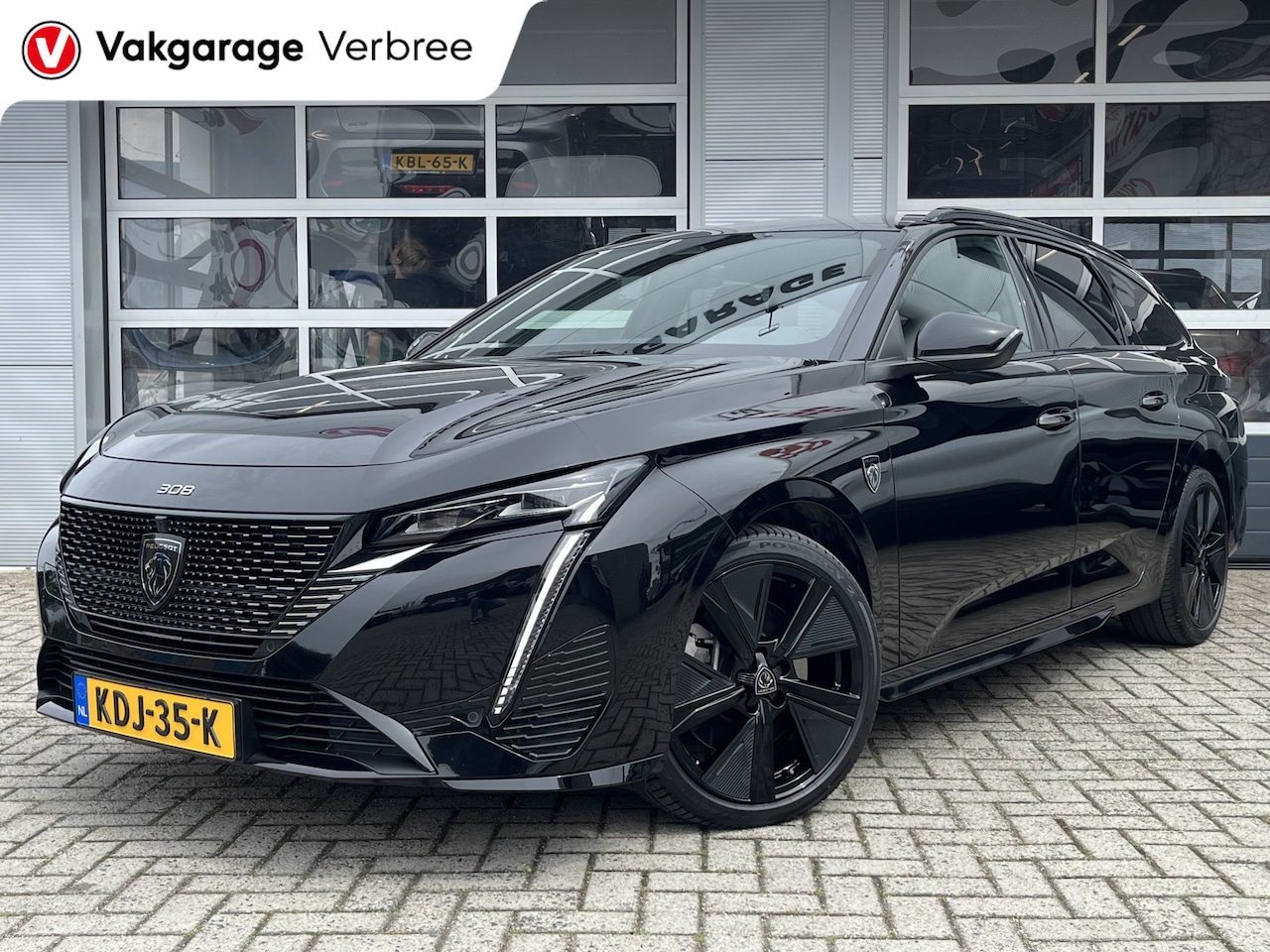 Peugeot 308 SW - 1.6 Plug-in Hybrid 225 GT | Full Black | 1.450 KG trekgewicht | 360 GR camera | - AutoWereld.nl