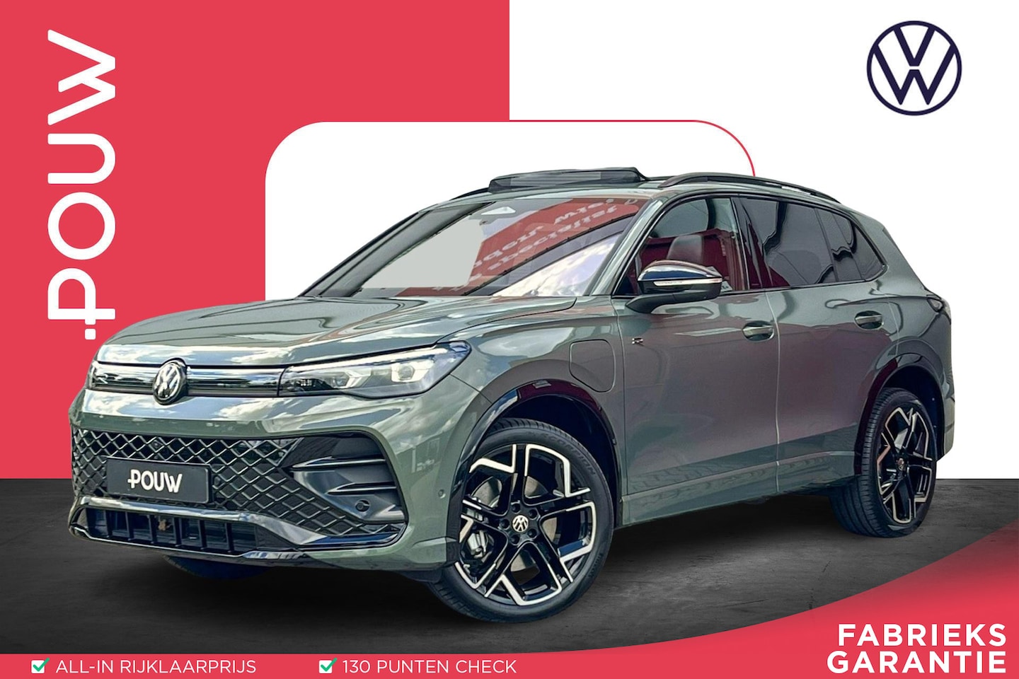 Volkswagen Tiguan - 1.5 eHybrid 272pk DSG R-Line Edition | Soh 99% | Trekhaak | Panoramadak | Harman Kardon® - AutoWereld.nl