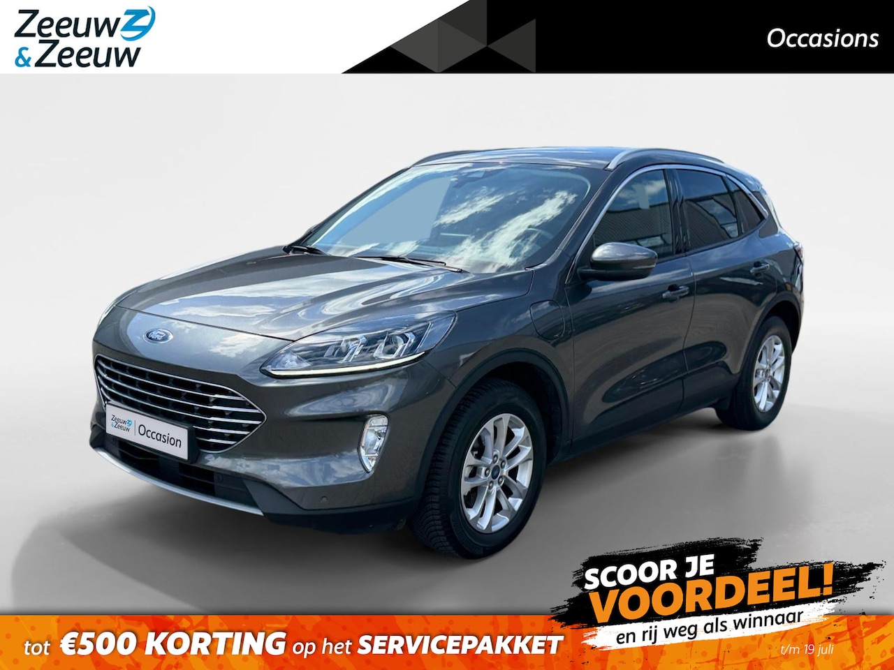 Ford Kuga - 2.5 PHEV Titanium | NL auto | Automaat | Winter pack | Cruise control | Parkeersensoren vo - AutoWereld.nl