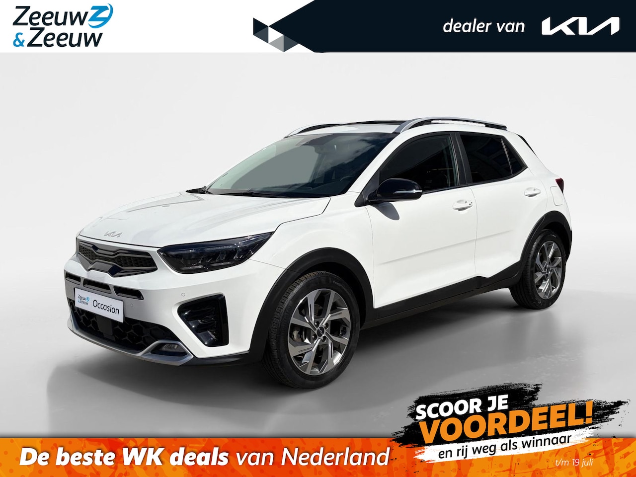 Kia Stonic - 1.0 T-GDi MHEV GT-PlusLine | Navi| Clima | Camera | Schuif-/Kanteldak | Dodehoekdetectie | - AutoWereld.nl