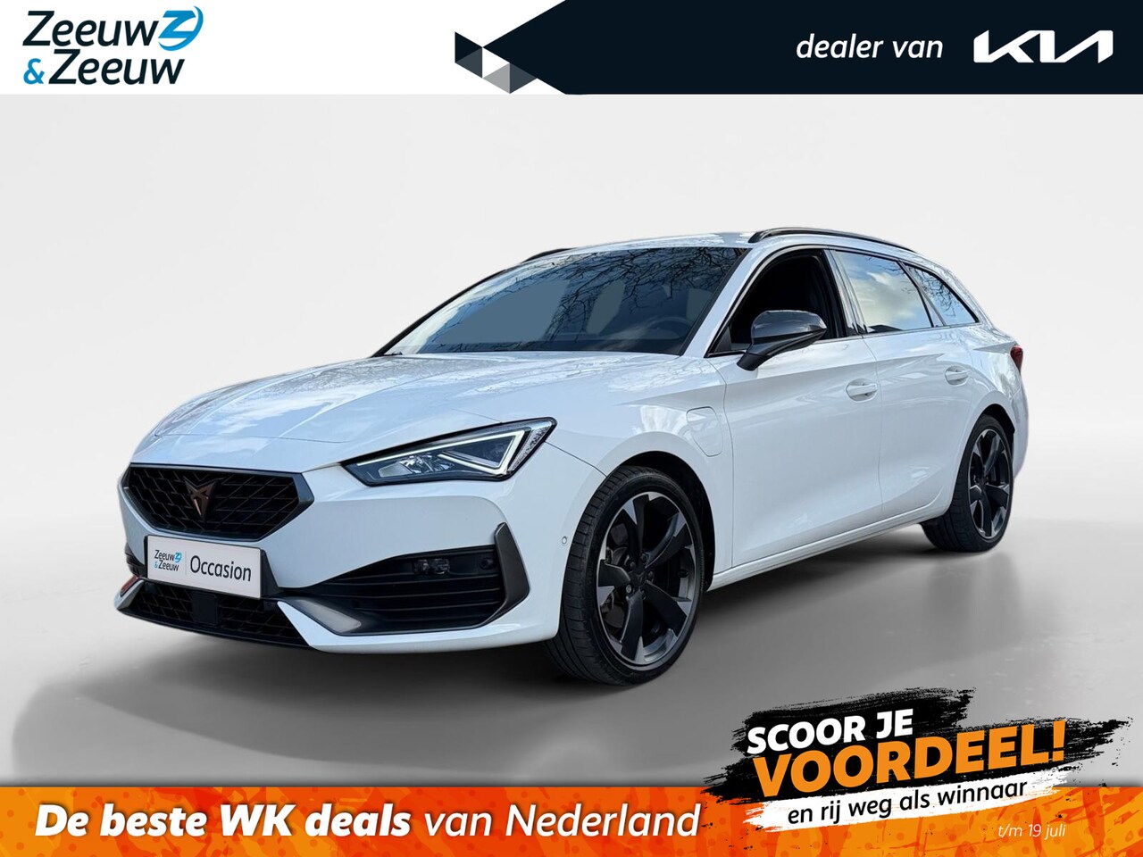 CUPRA Leon Sportstourer - 1.4 e-Hybrid VZ Performance | Stoelverwarming | Navigatie | Plug-In Hybride | Sfeerverlich - AutoWereld.nl
