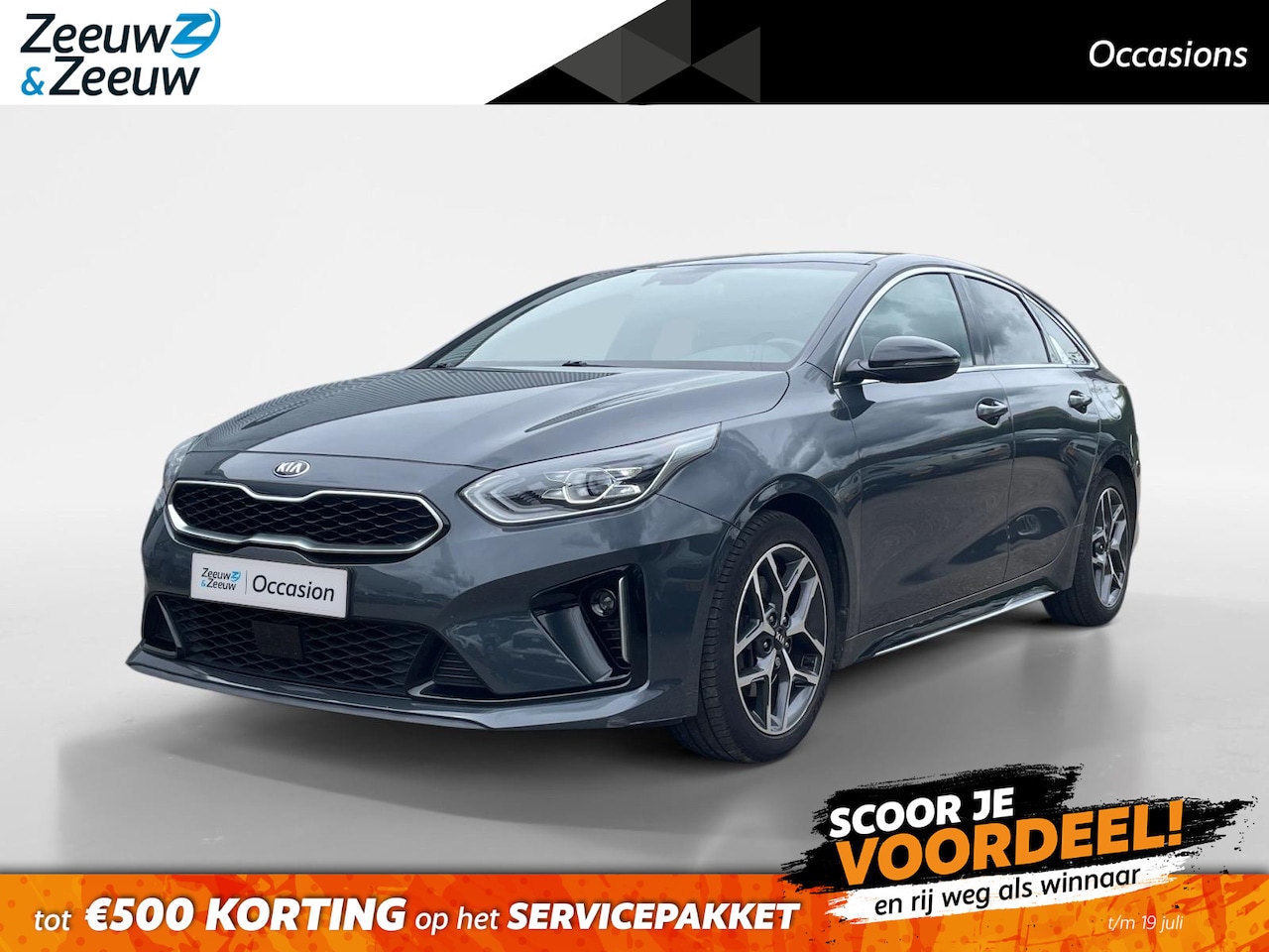 Kia Pro cee'd - 1.0 T-GDI GT-Line | Climate control | Navigatie | Cruise control | Stoel + Stuur verwarmin - AutoWereld.nl
