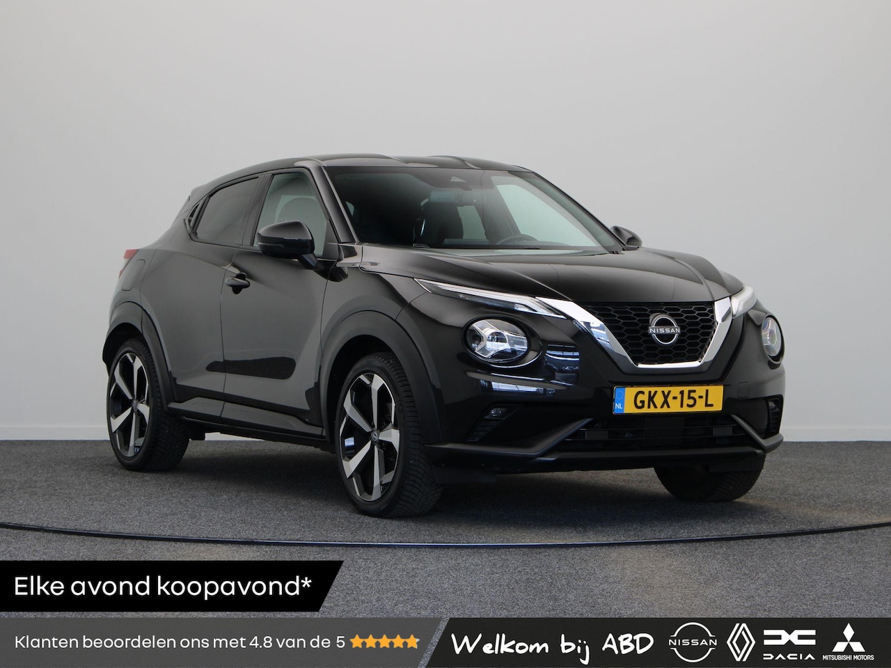 Nissan Juke - 1.0 DIG-T Tekna |Leer| Trekhaak| Bose audio| Stoel, Stuurwiel en voorruitverwarming| - AutoWereld.nl