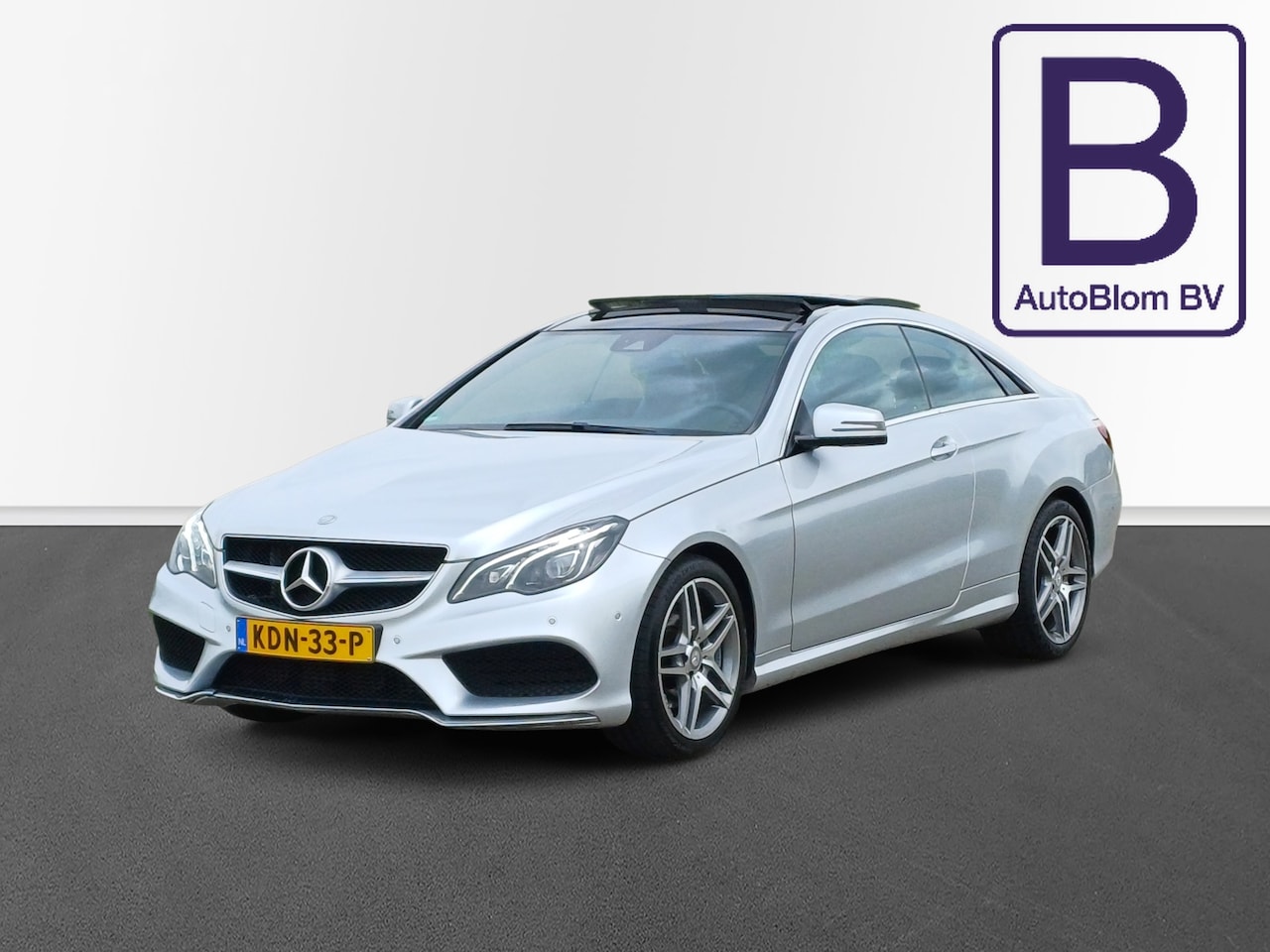 Mercedes-Benz E-klasse Coupé - 200 Prestige Sport Edition /Plaatje!/Top onderhouden!/AMG-Line/Pano/Leder/Navi/ - AutoWereld.nl