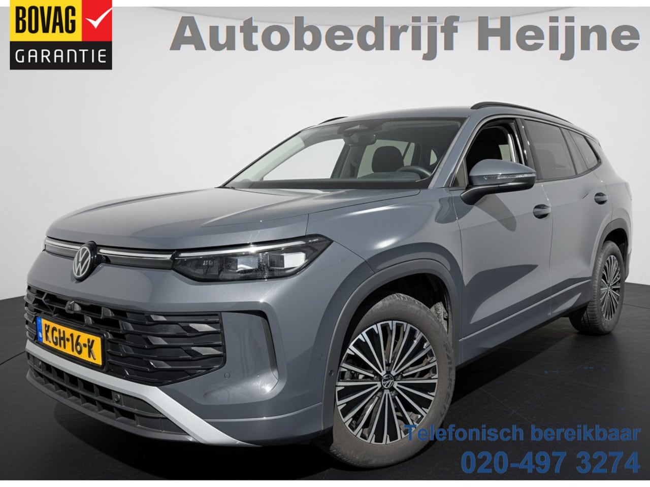 Volkswagen Tayron - 1.5 eTSI 150PK DSG LIFE 7-PERSOONS/TREKHAAK/360CAMERA FABRIEKS GARANTIE - AutoWereld.nl