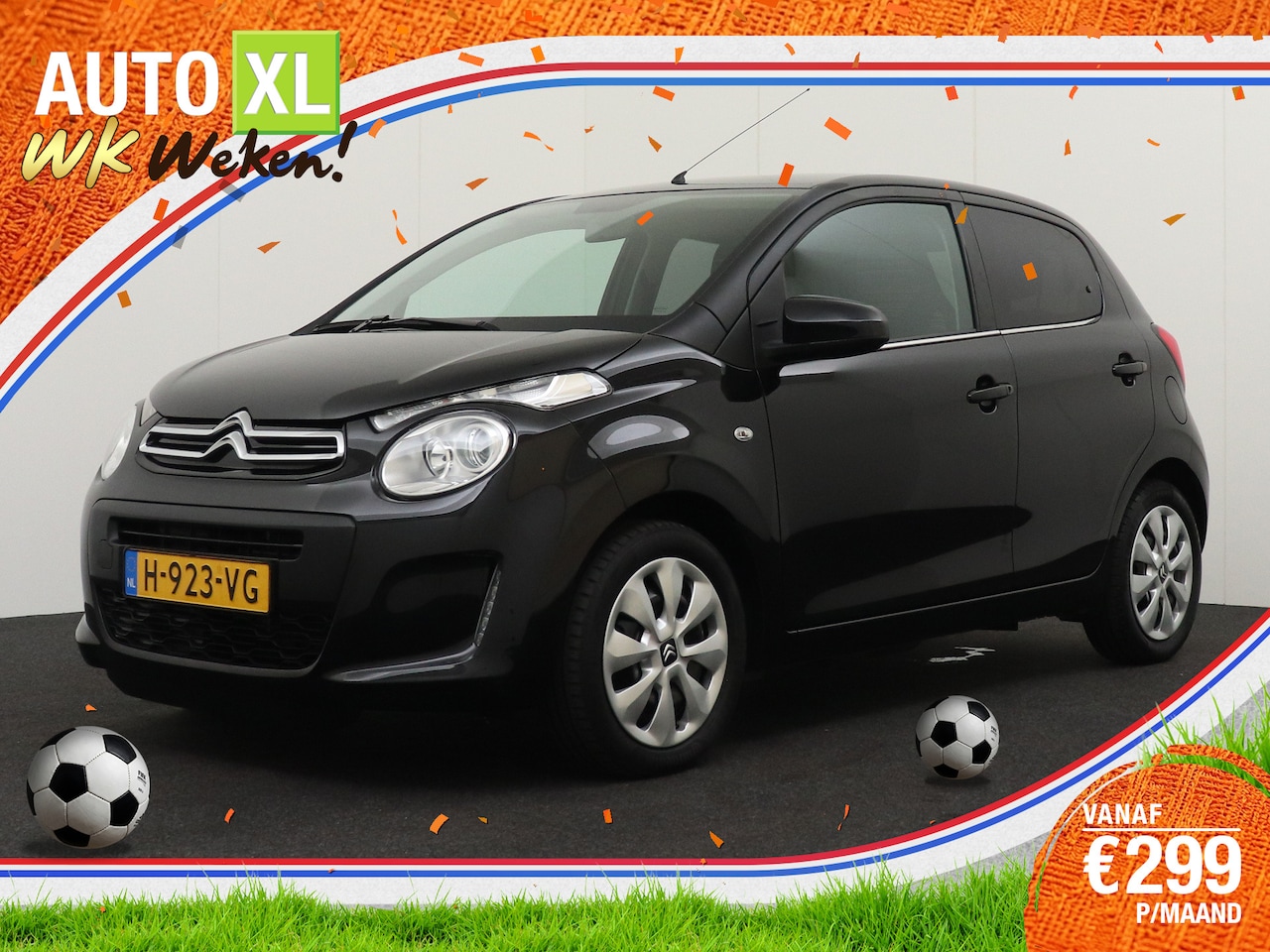 Citroën C1 - 1.0 VTi Feel Pack-Comfort Bluetooth DAB Getint Glas LED - AutoWereld.nl