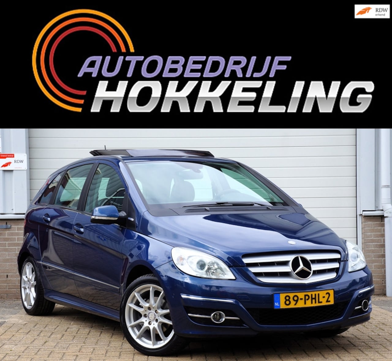 Mercedes-Benz B-klasse - 160 BlueEFFICIENCY; Panorama+Stoelverw+Pdc !! - AutoWereld.nl