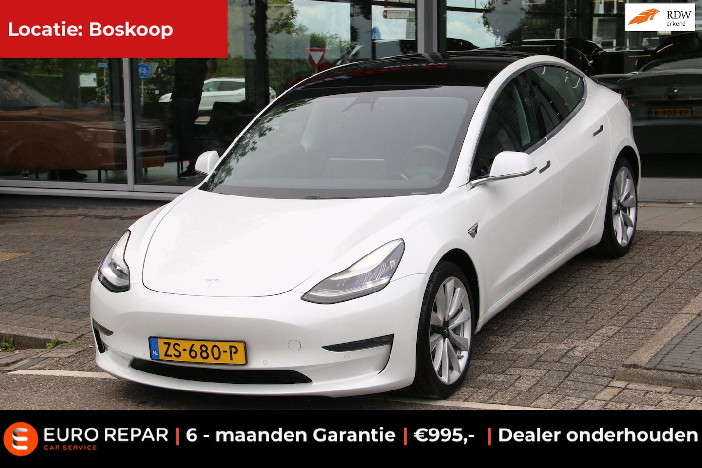 Tesla Model 3 - Standard RWD Plus 60 kWh NL-AUTO 1E EIGN NAP SOH 85,9% - AutoWereld.nl