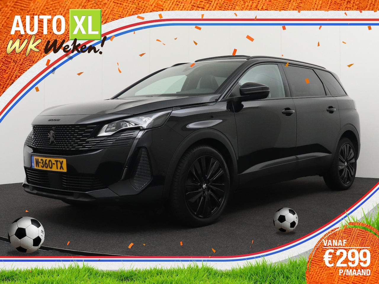 Peugeot 5008 - 1.2T 131 PK Aut. GT Black Ed. 7P. Pano-dak Memory Stoelverw. - AutoWereld.nl