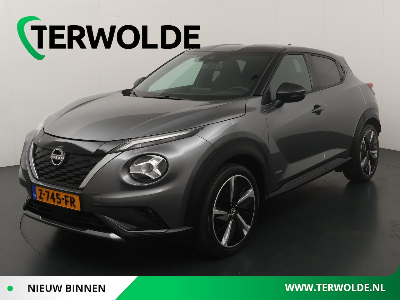 Nissan Juke - 1.6 Hybrid N-Design | Stoel-, Stuur- & Voorruitverw. | Parkeercamera | Navigatie | - AutoWereld.nl