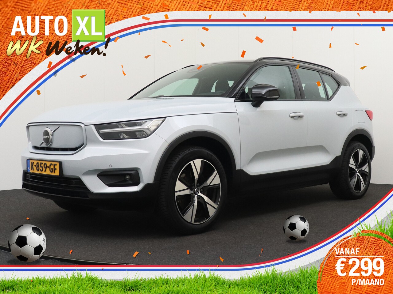 Volvo XC40 - Recharge P8 78 kWh AWD R-Design Elek.Trekhaak 19'LMV Alcantara/Leer - AutoWereld.nl
