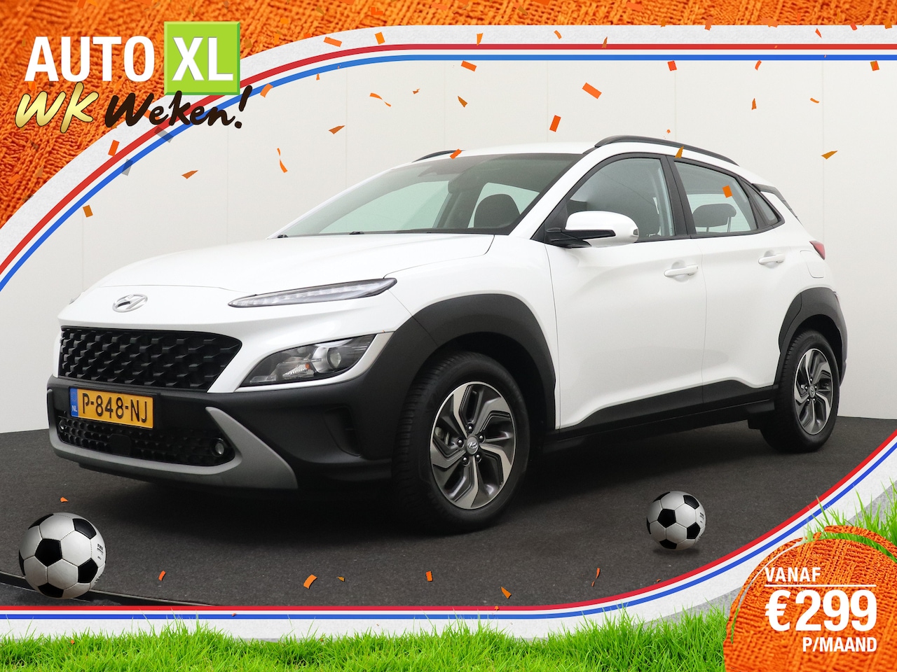 Hyundai Kona - 1.6 GDI Aut. Hybrid Comfort Adapt. Cruise Climate Carplay - AutoWereld.nl