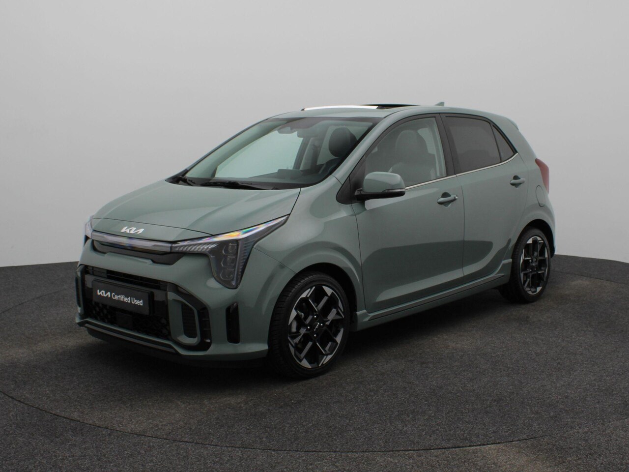 Kia Picanto - 1.0 DPI GT-Line Schuif/Kanteldak | Stoel/Stuurverwarming | Camera | Navigatie | Clima | Le - AutoWereld.nl