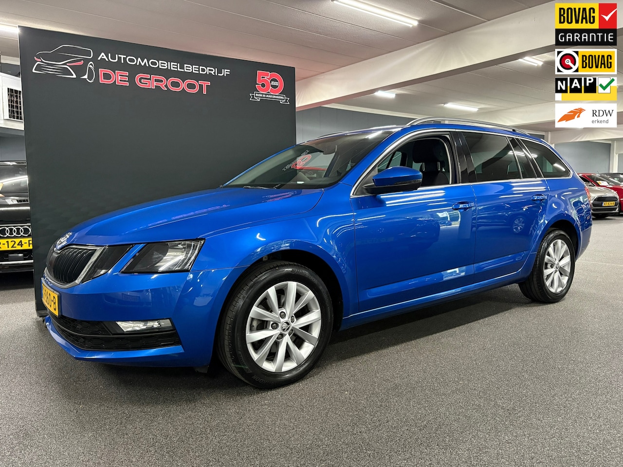 Skoda Octavia Combi - 1.5 TSI Greentech Ambition Business/ NL auto/ Automaat/ Navi - AutoWereld.nl