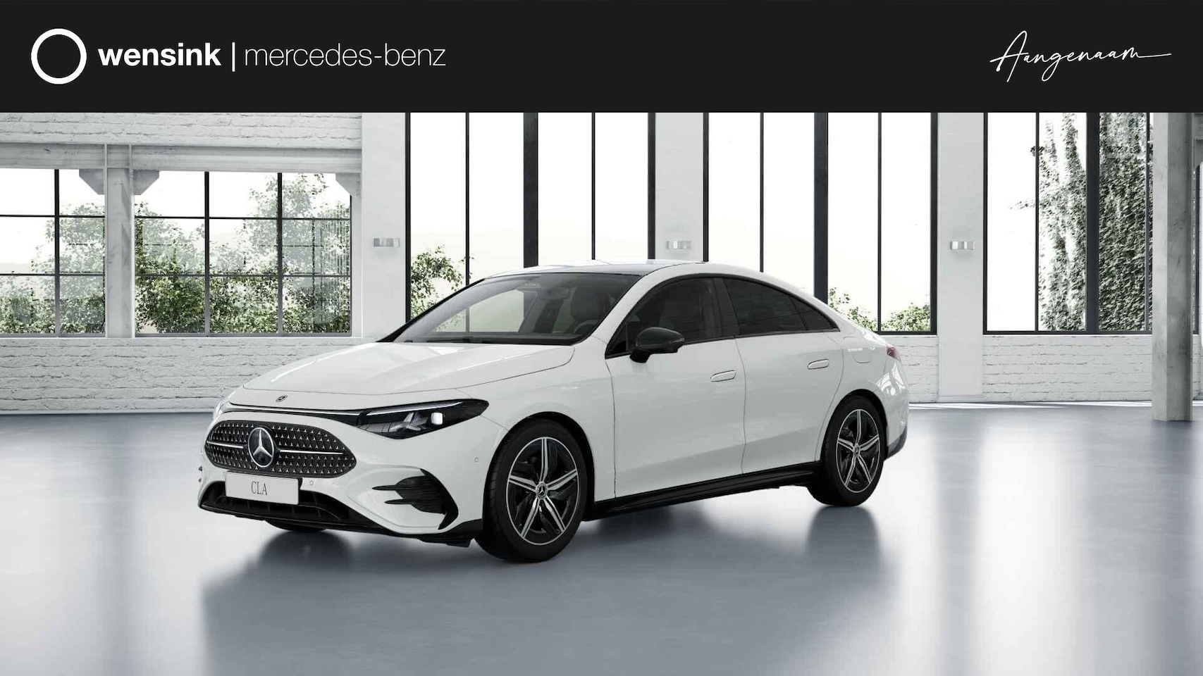 Mercedes-Benz CLA-Klasse - 180 Business Solution AMG | Panoramadak | Trekhaak | Nightpakket | Sportstoelen| Dodehoeka - AutoWereld.nl