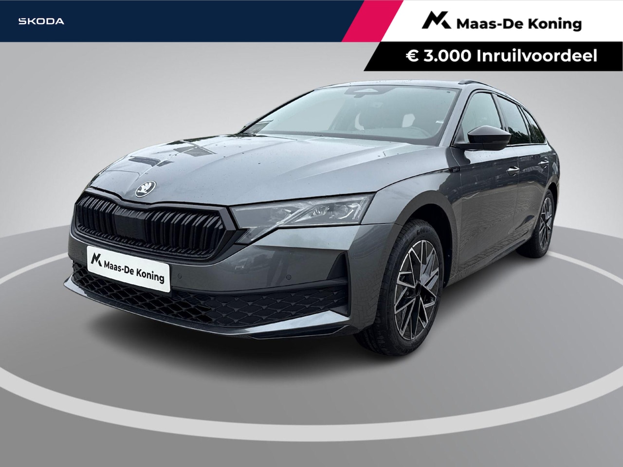 Skoda Octavia Combi - Sportline Business 1.5 TSI m-HEV 110 kW / 150 PK | Trekhaak wegklapbaar | Panoramisch schu - AutoWereld.nl