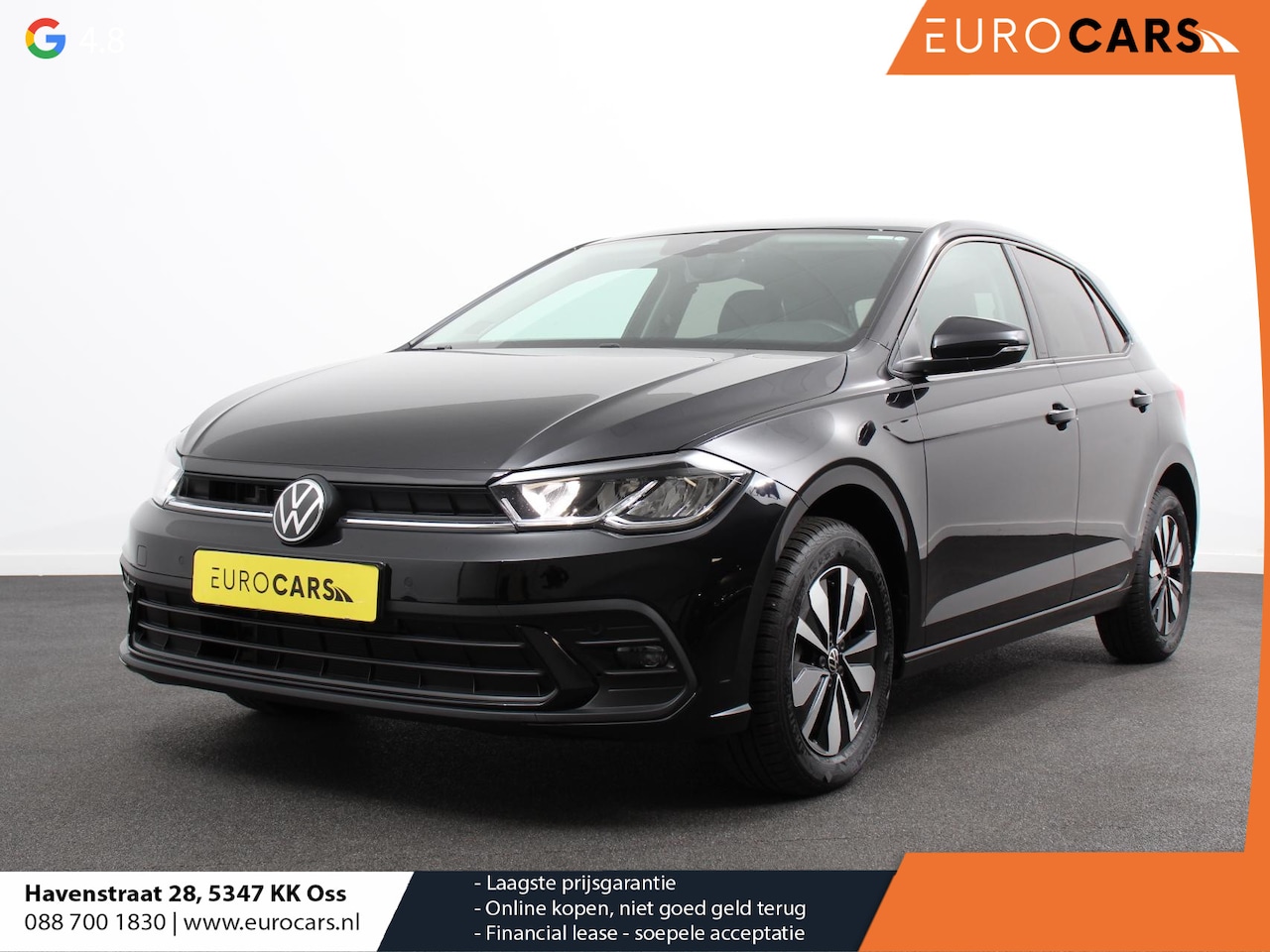 Volkswagen Polo - 1.0 TSI Goal Automaat Navigatie Apple Carplay/Android Auto Parkeersensoren Adaptive Cruise - AutoWereld.nl