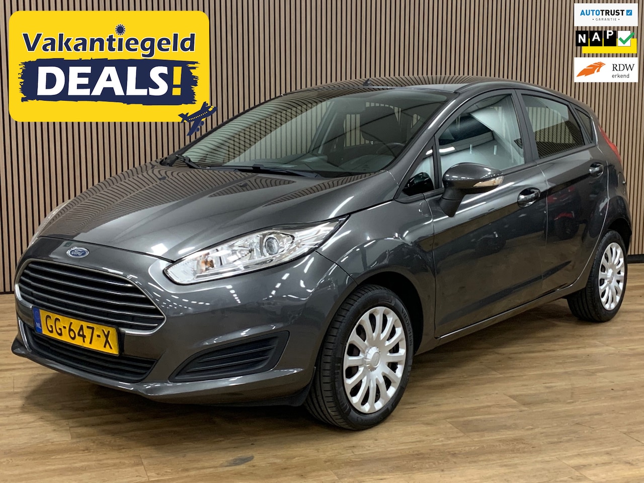 Ford Fiesta - 1.0 Style|Navigatie|134000KM|Airco| - AutoWereld.nl