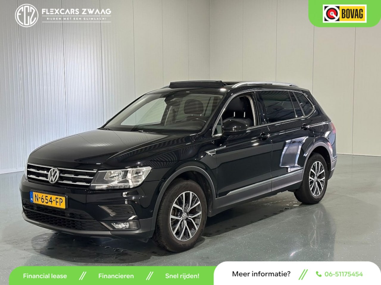 Volkswagen Tiguan Allspace - 1.5 TSI Comfortline Business 7p. - Automaat - Pano/Schuifdak - Leder - Navi - Org.NL - AutoWereld.nl