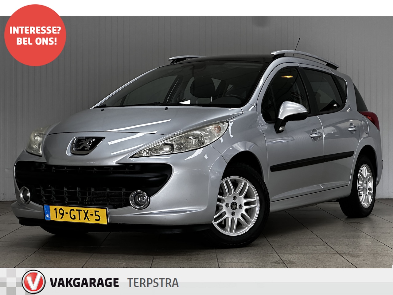 Peugeot 207 SW - 1.6 VTi XS/ Panorama-Dak/ 15'' LMV/ Clima/ Elek. pakket/ Isofix/ Radio-CD/ Mistl./ Dakrail - AutoWereld.nl