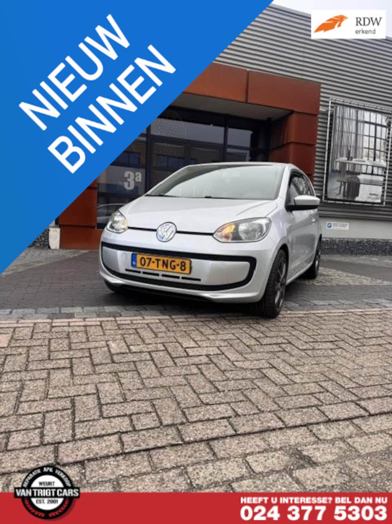 Volkswagen Up! - 1.0 take up! BlueMotion 1.0 take up! BlueMotion - AutoWereld.nl