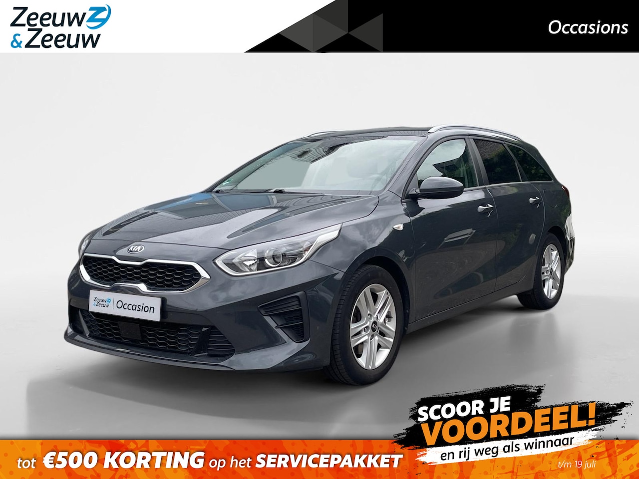 Kia Cee'd Sportswagon - Ceed 1.0 T-GDi | Climate control | Stoel,- en stuurverwarming | LM-velgen | Trekhaak | Par - AutoWereld.nl