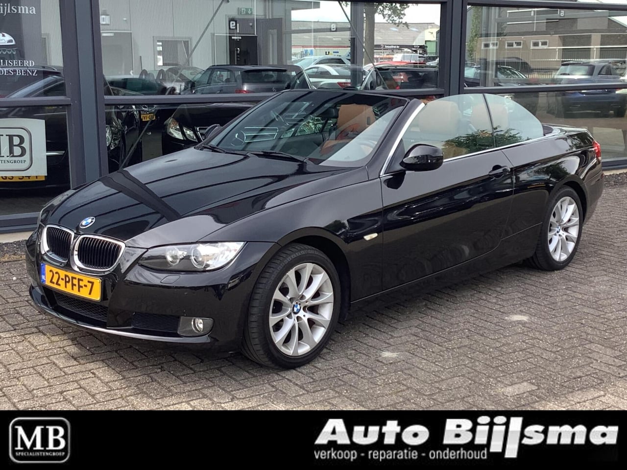 BMW 3-serie Cabrio - 320i High Executive 320i High Executive, navi, cruise, lederen bekleding - AutoWereld.nl