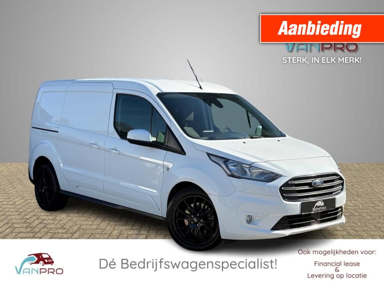 Ford Transit Connect - 1.5 EcoBlue L2 Automaat LIMITED Lang / Navi / Cruise / Trekhaak/ Camera - AutoWereld.nl