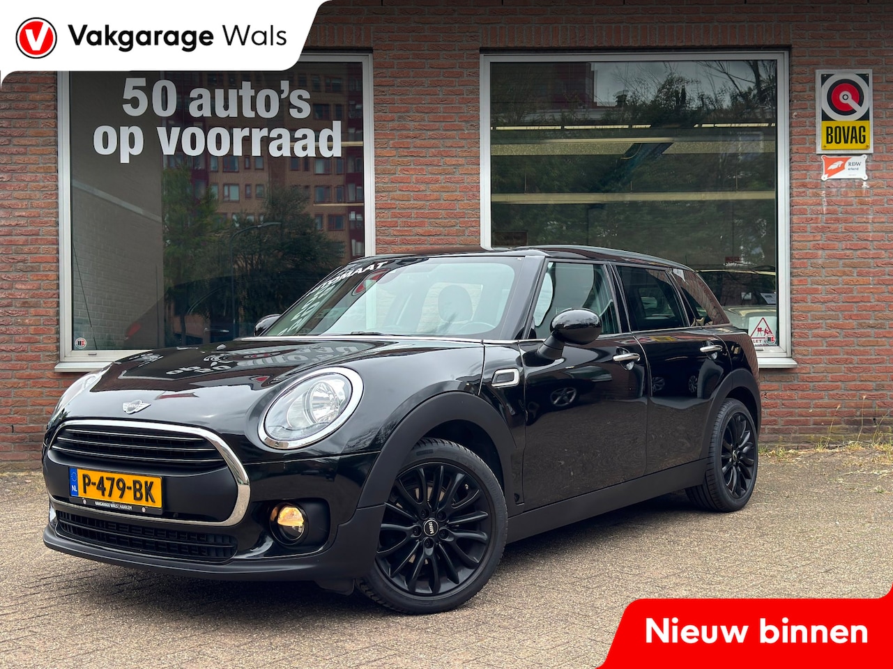 MINI Clubman - Mini 1.5 Pepper Serious Business | Navi | Cruise | Automaat | Velgen - AutoWereld.nl