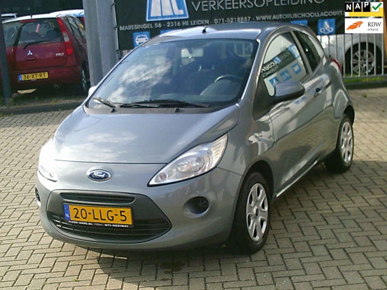 Ford Ka - 1.2 Cool&Sound Nwe Distr Riem & Apk Airco Stuurbekr Nap! - AutoWereld.nl