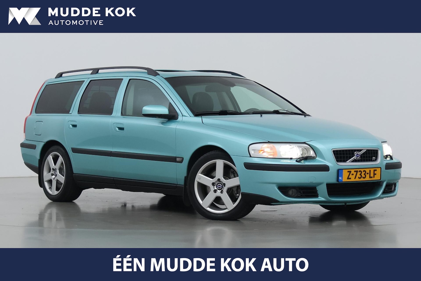 Volvo V70 - 2.5 R Geartronic | Flash Green | Automaat | Schuif/Kanteldak | Vol-Leder | Bi-Xenon - AutoWereld.nl