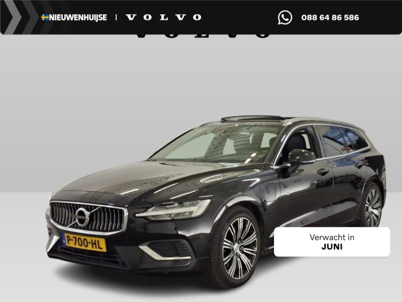 Volvo V60 - 2.0 T8 Recharge AWD Inscription | SOH: 97% | Long Range | Trekhaak | Stoel/stuur verwarmin - AutoWereld.nl