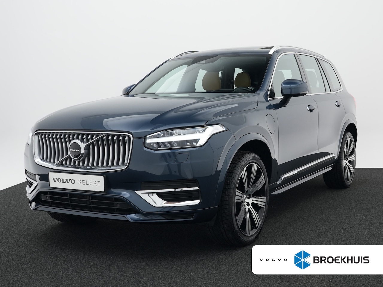 Volvo XC90 - T8 Recharge AWD Inscription Exclusive | Luchtvering | Harman/Kardon | 360° Camera | Stoelm - AutoWereld.nl