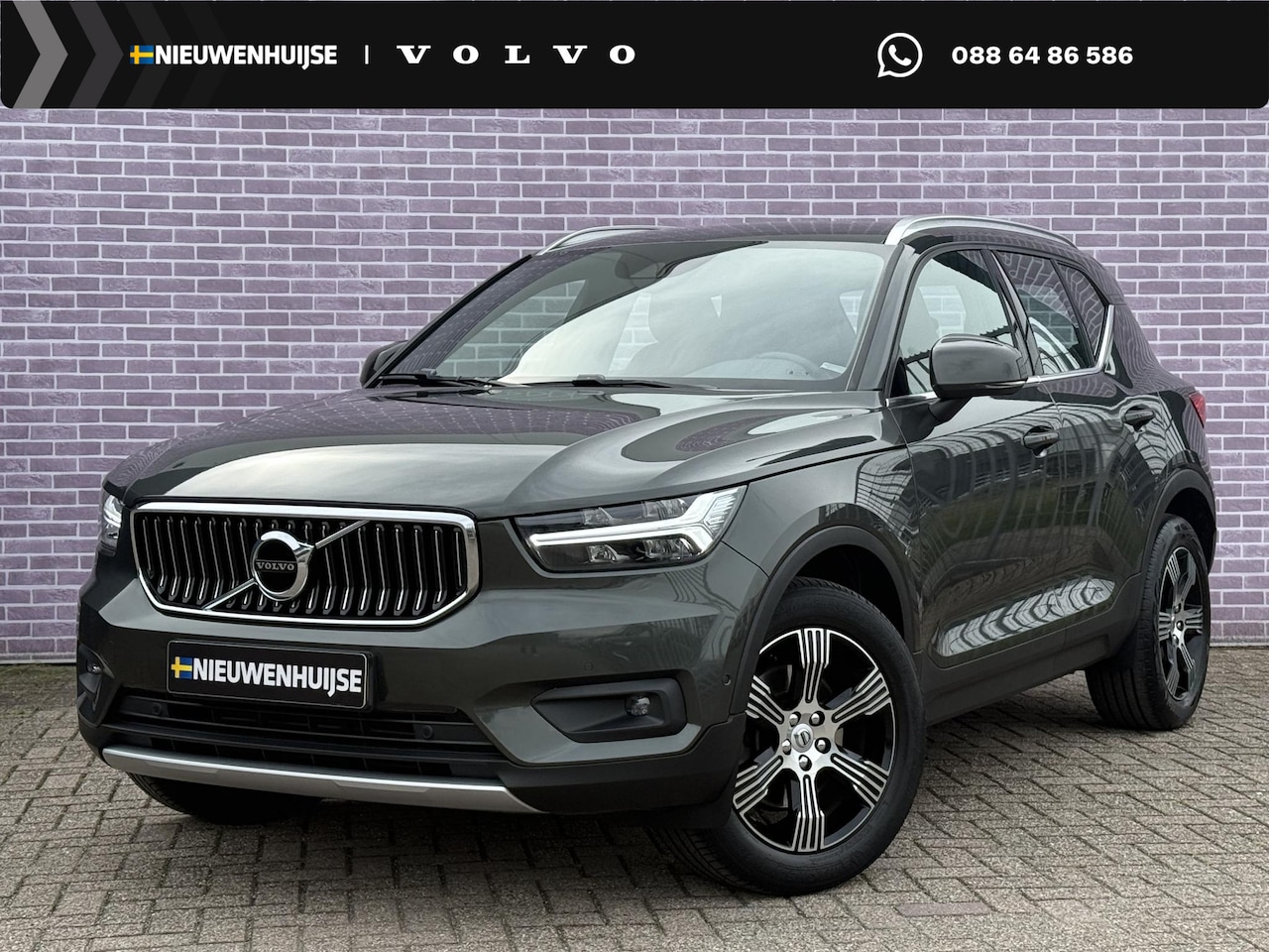 Volvo XC40 - 2.0 T4 Inscription | Trekhaak | Stoelverwarming | Parkeer camera | BLIS | Leder | Parkeers - AutoWereld.nl