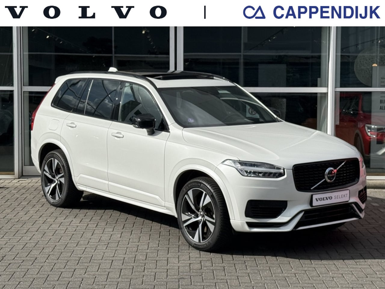Volvo XC90 - T8 390PK Recharge R-Design| Luchtvering| Trekhaak| Panodak| 360C - AutoWereld.nl