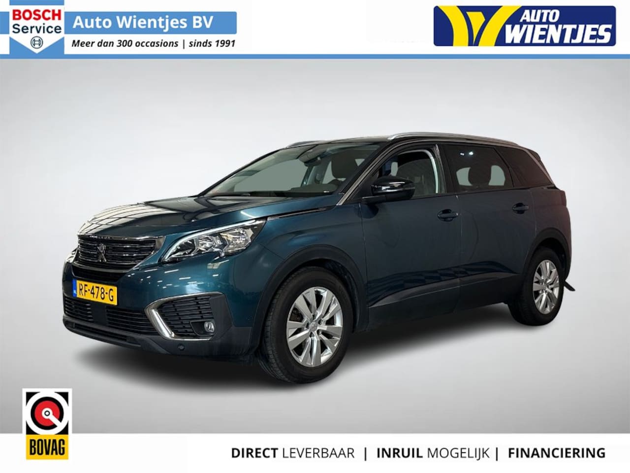 Peugeot 5008 - 1.6 BlueHDI | Executive 7-Pers | Navi | Camera | Virtual - AutoWereld.nl